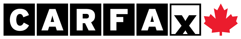 Logo de CARFAX Canada avec une feuille d'érable rouge.