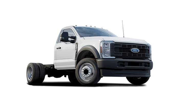 White Ford F-600