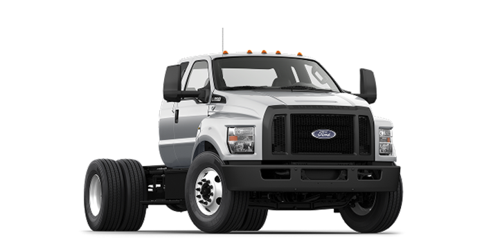 White Ford F-650