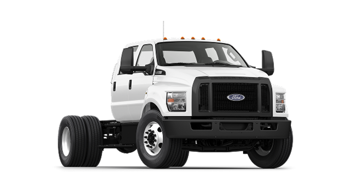 White Ford F-750