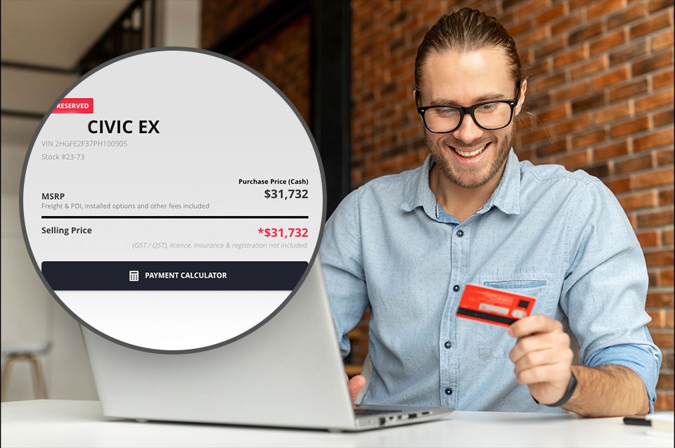 Purchase Entirely Online