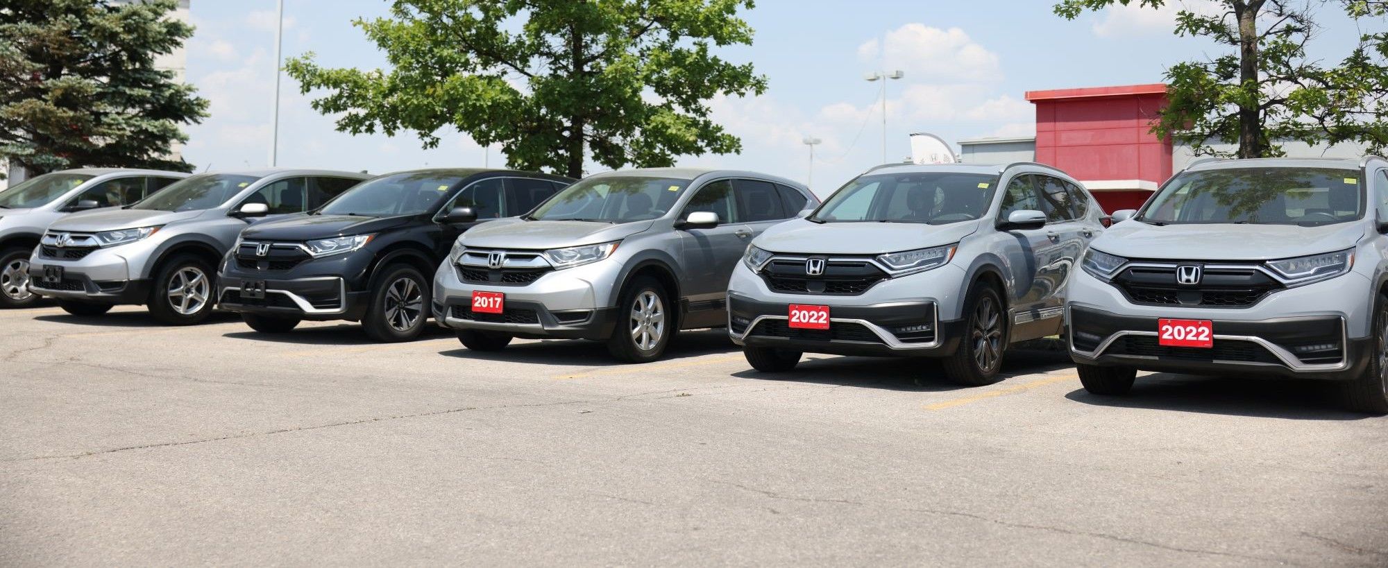Pickering Honda Used Car Lot