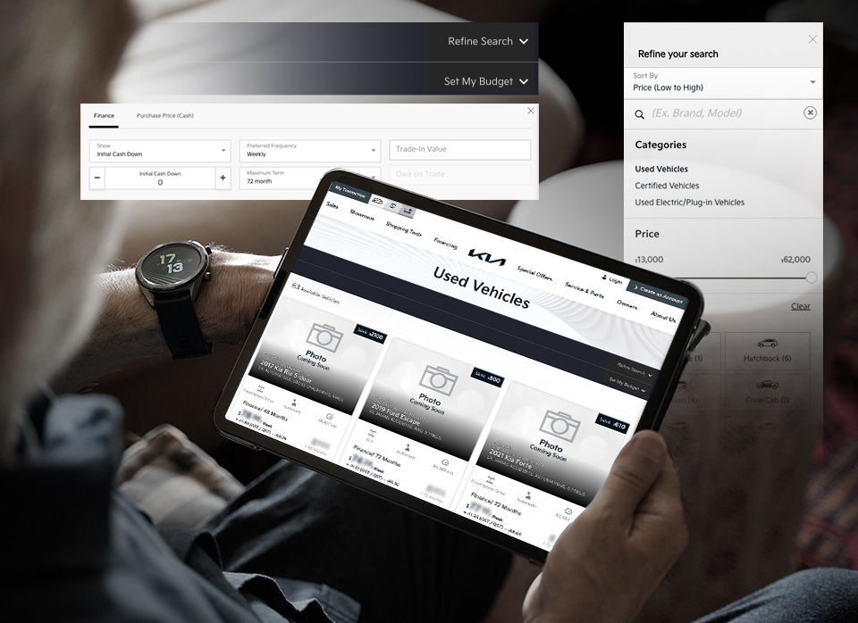 Find and purchase your next pre-owned vehicle online