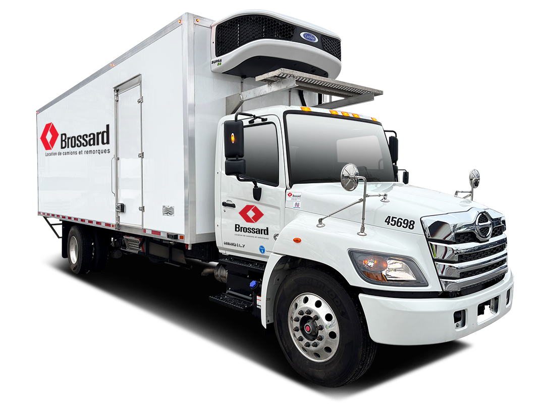 refrigerated straight body truck