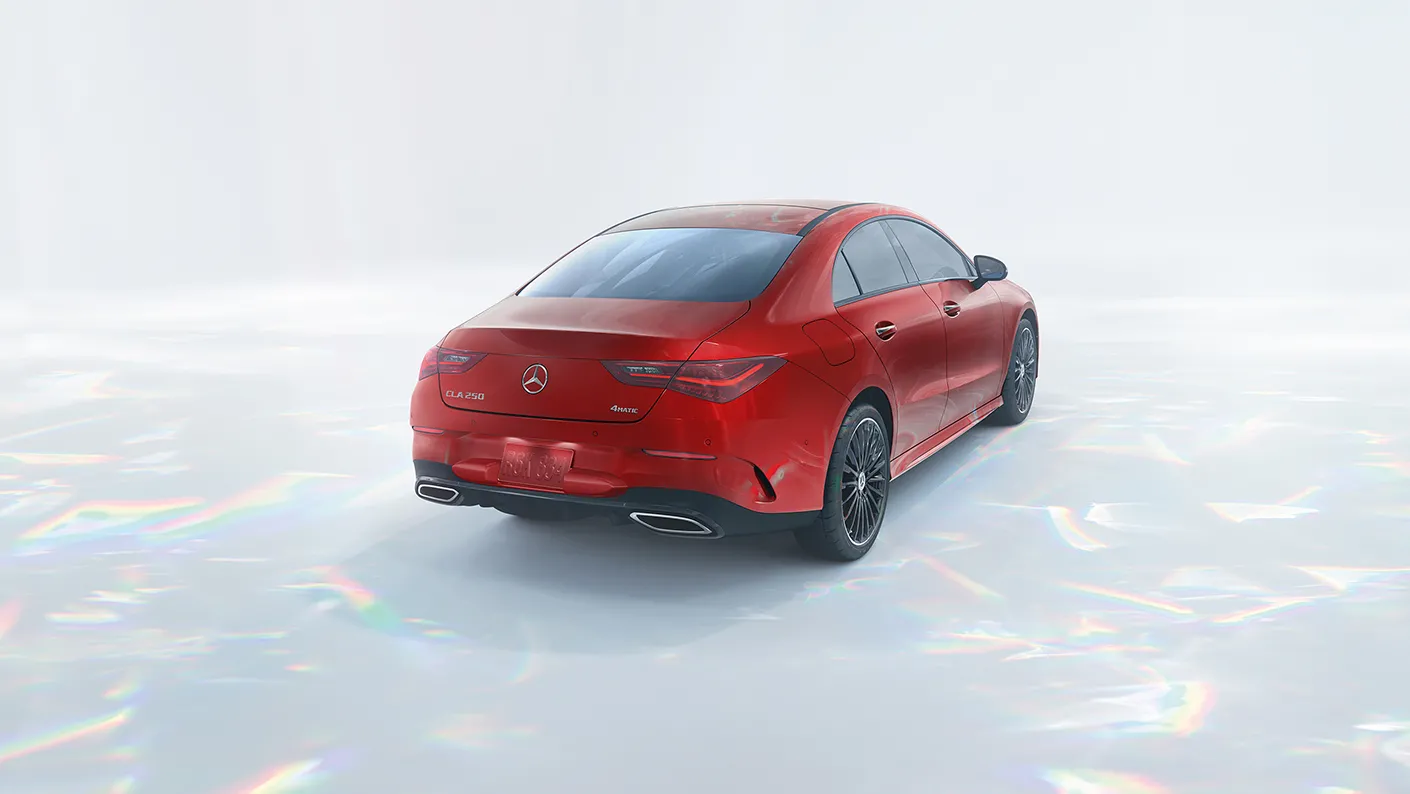 la traction intégrale 4MATIC du coupé CLA 250