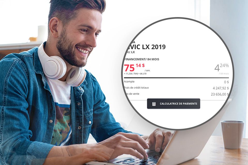 Déterminez vos paiements en ligne