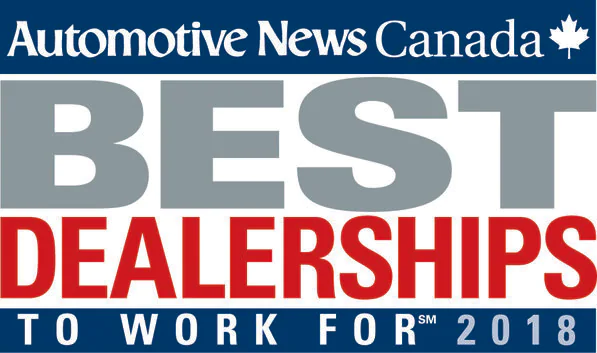 Canada’s Best Dealerships to Work For - 2018 Winner