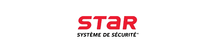 Logo officiel « STAR SAFETY SYSTEM » avec le mot « STAR » en rouge et « SAFETY SYSTEM » en noir sur fond blanc.