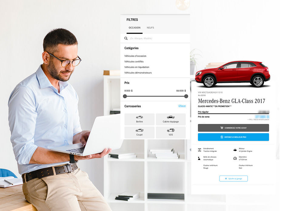 Trouvez et achetez votre prochain véhicule d’occasion en ligne.