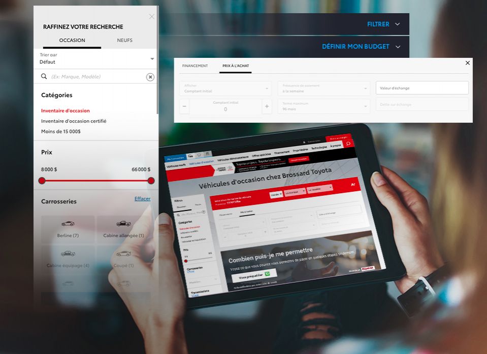 Trouvez et achetez votre prochain véhicule d’occasion en ligne