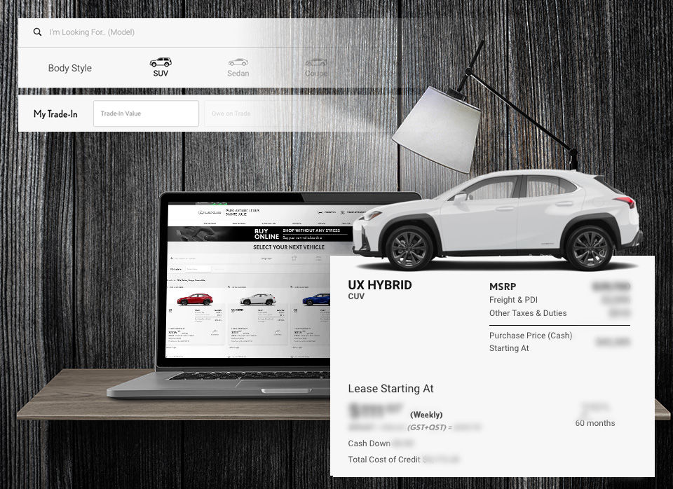 Build and Buy Your New Vehicle Online