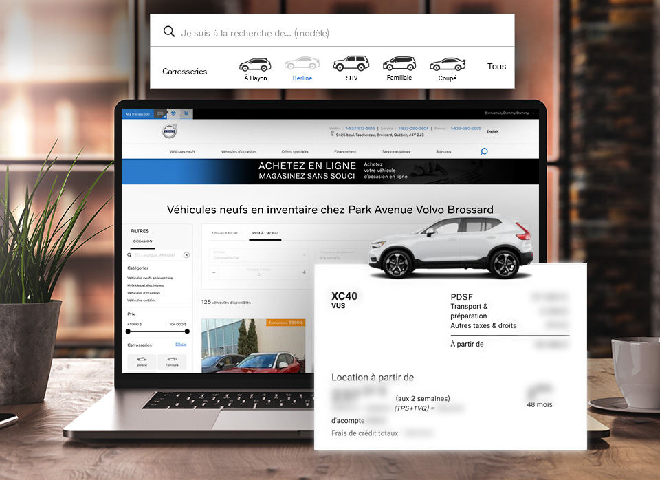 Configurez et achetez votre véhicule neuf en ligne
