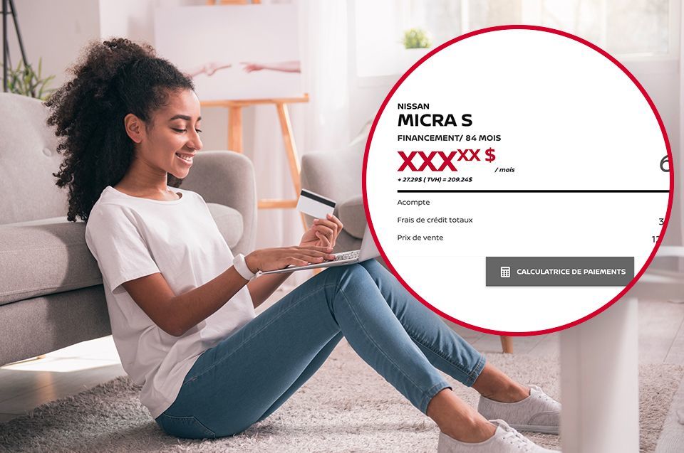 Processus d’achat 100% en ligne