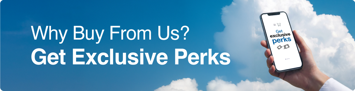 Get Exclusive perks