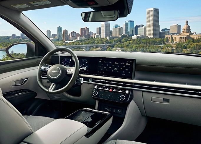 Hyundai Tucson Preferred interior features Edmonton