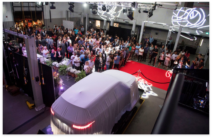 Lexus vehicle unveiling