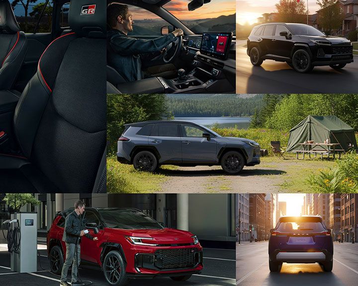 Overhead view of many cars in various colors, parked in three organized rows on a white background.