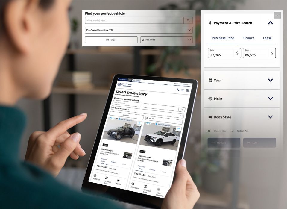 Find and Purchase Your Next Pre-Owned Vehicle Online