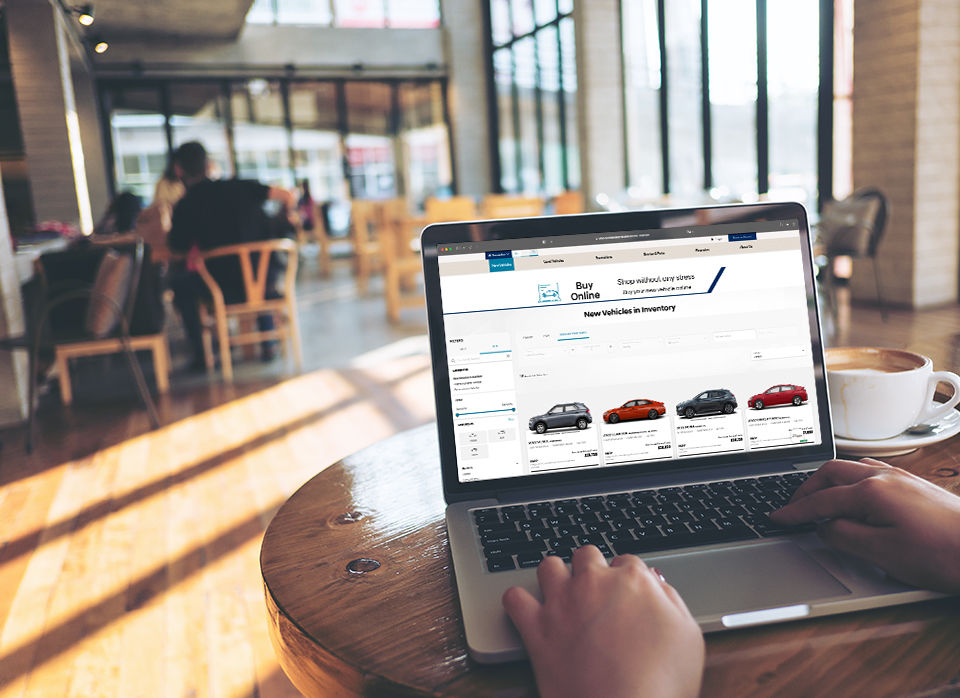 Build and Buy Your New Vehicle Online