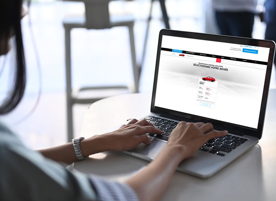 Configurez et achetez votre véhicule neuf en ligne