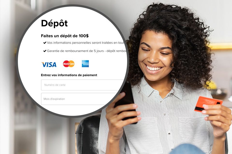 Déterminez vos paiements en ligne