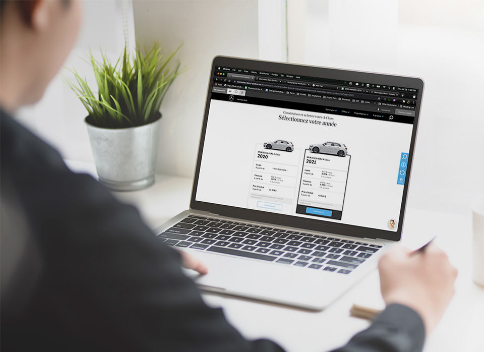 Configurez et achetez votre véhicule neuf en ligne.