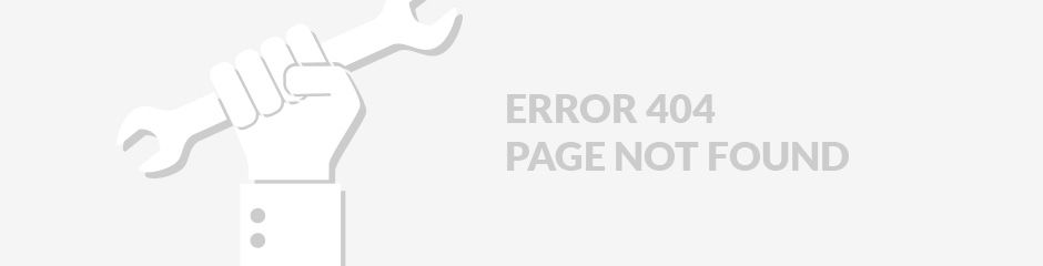 Error 404 - Page not Found 