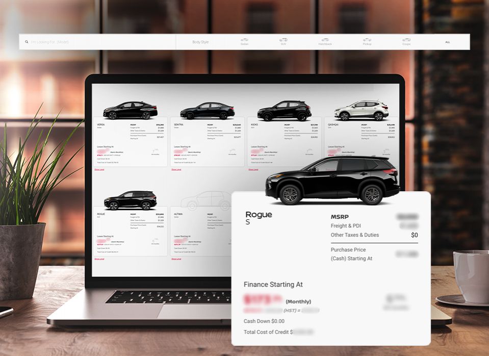 Build and Buy Your New Vehicle Online