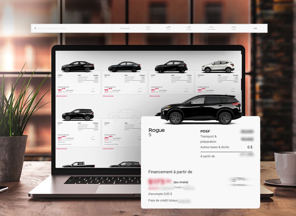 Configurez et achetez votre véhicule neuf en ligne