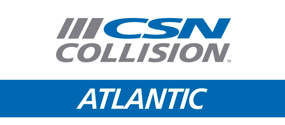 The CSN Collision Atlantic logo.