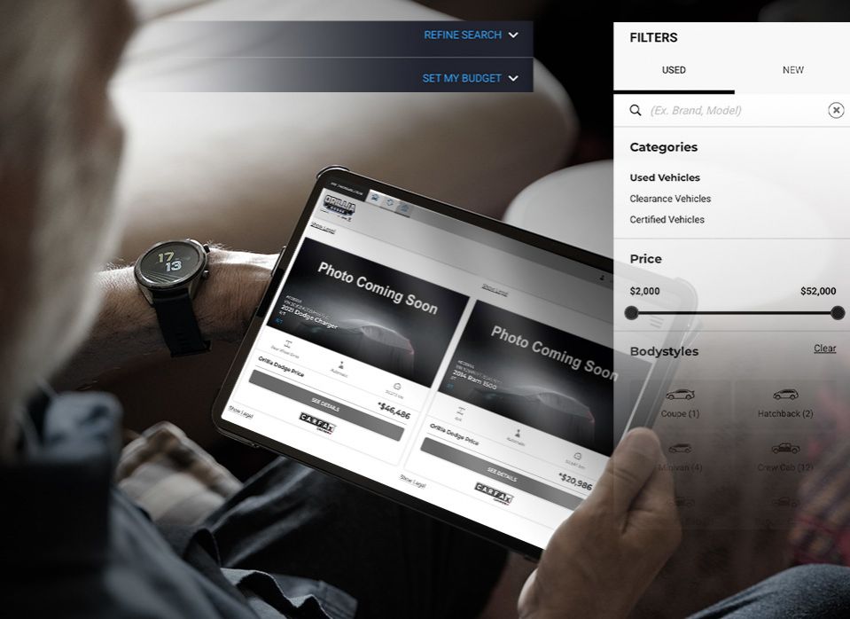 Find and Purchase Your Next Pre-Owned Vehicle Online