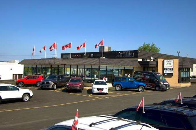 <p>Orillia Dodge</p>