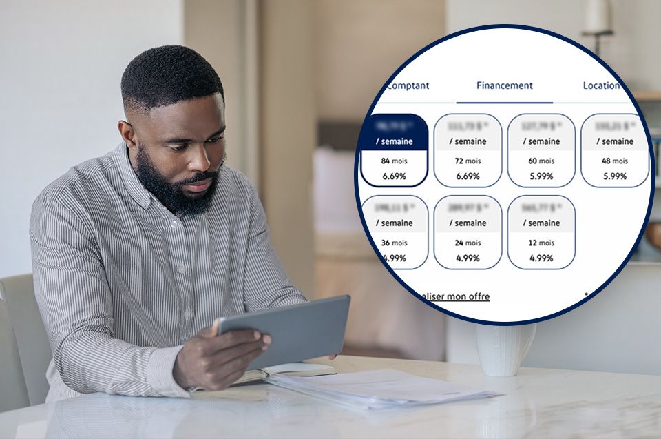 Déterminez vos paiements en ligne