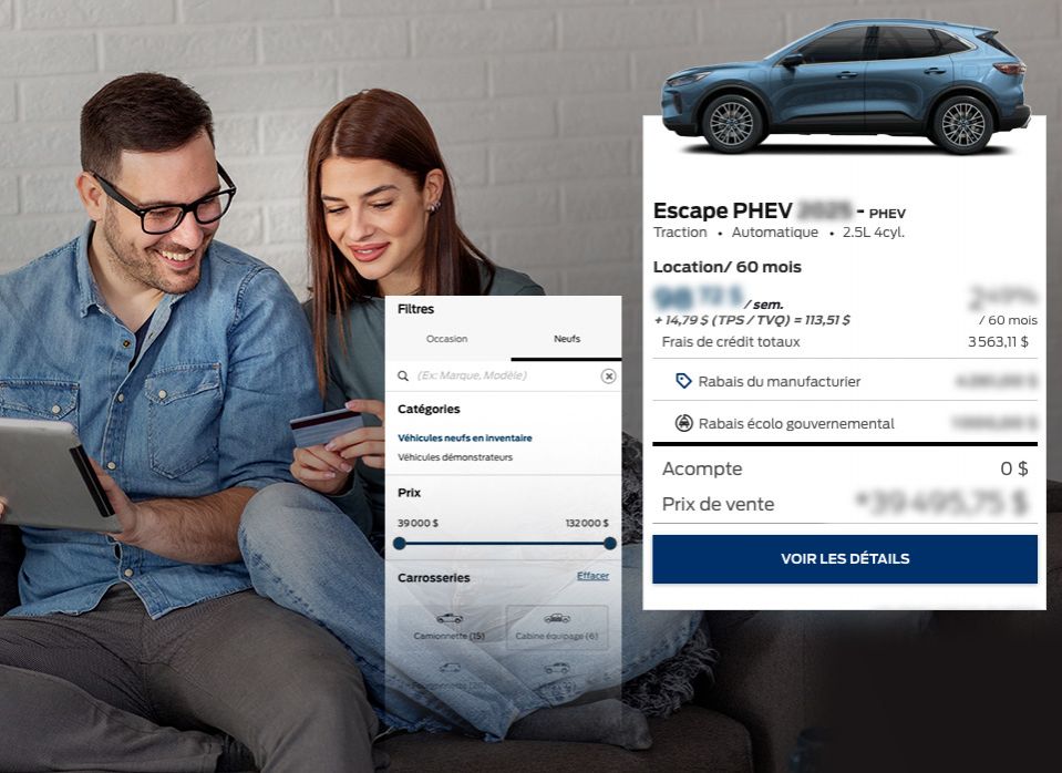 Prenez la route dans un véhicule neuf de notre inventaire