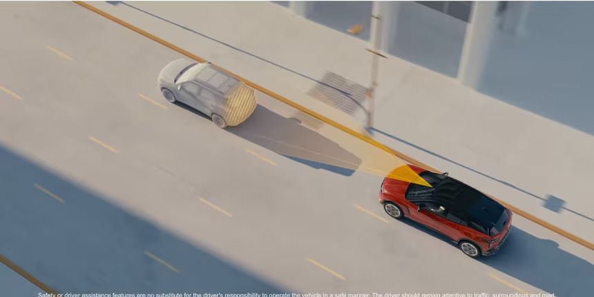 Following Distance Indicator of the 2025 Chevrolet Blazer EV.
