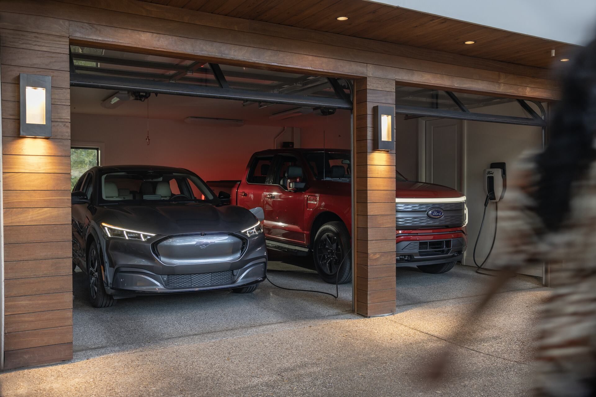 2023 Mustang® Mach-E and F150 Lightning® charging at home