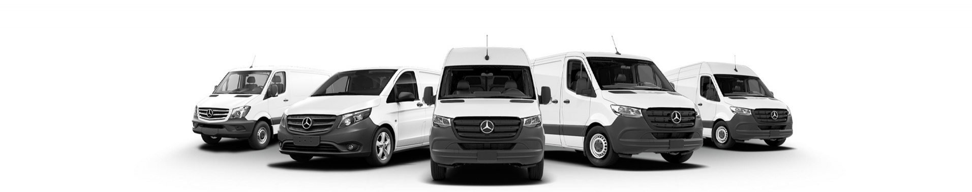 Mercedes-Benz van fleet lineup
