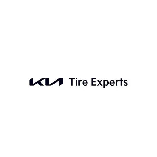 The Kia Tire Experts logo on a white background.