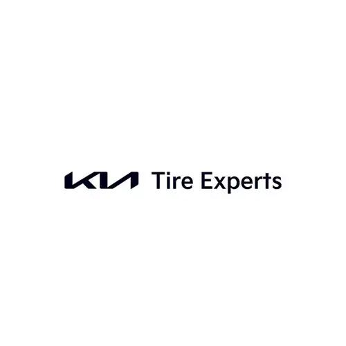 The Kia Tire Experts logo on a white background.