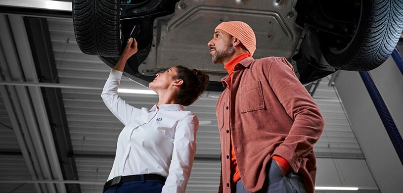Our experts take care <span>of your Volkswagen</span>