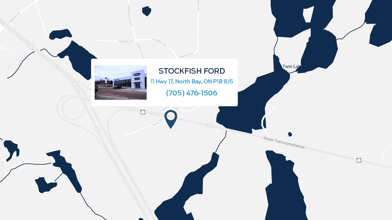 Stockfish Ford in North Bay | Contact Us