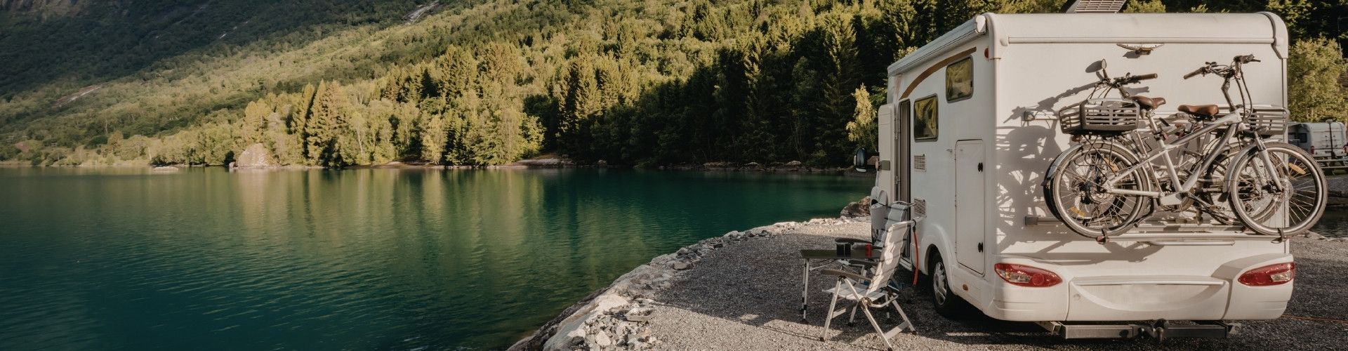 Camping in the mountains