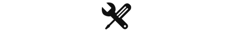 A crossed wrench and screwdriver icon.