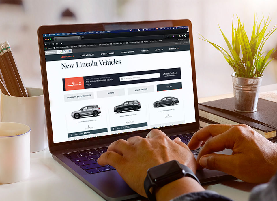 Build and Buy Your New Vehicle Online