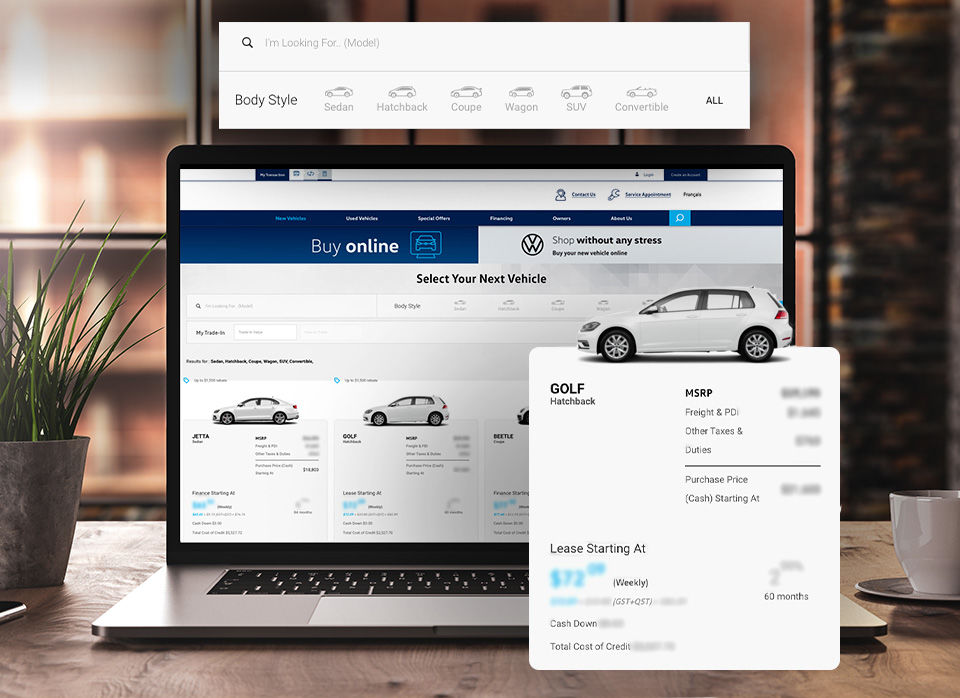 Build and Buy Your New Vehicle Online