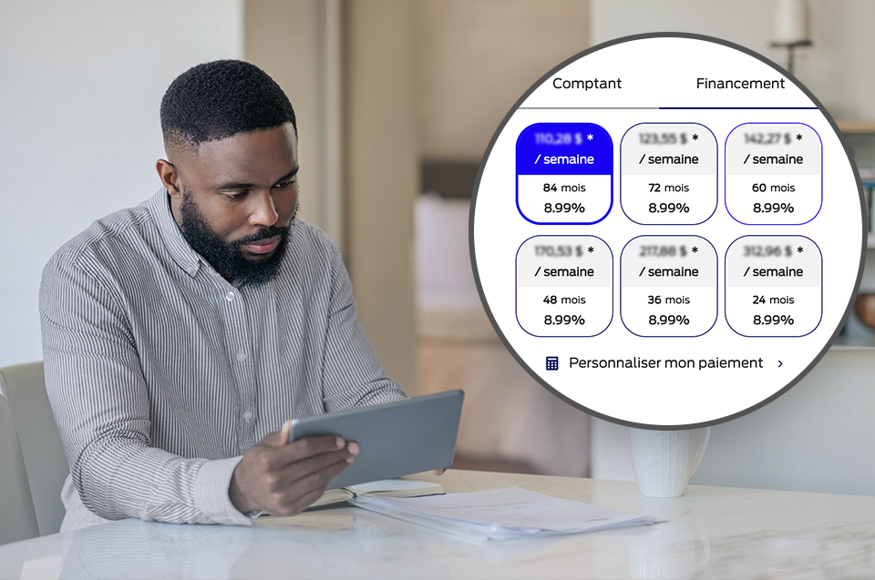 Déterminez vos paiements en ligne