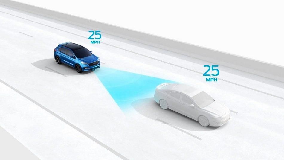 Image graphique montrant le Cruise Control