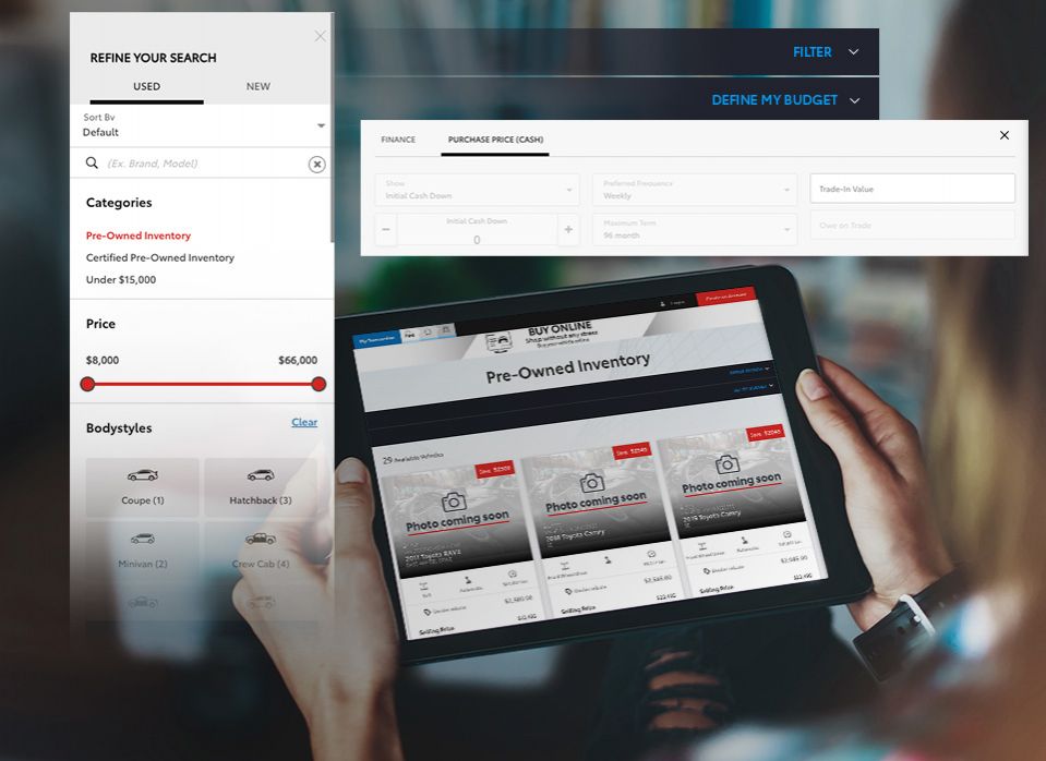 Find and Purchase Your Next Pre-Owned Vehicle Online