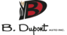 B. Dupont Auto Inc Logo