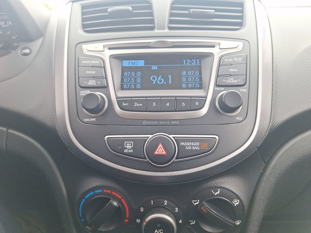 Hyundai ACCENT SE | Roof | USB 2017 à Saint John, Nouveau-Brunswick - 26 - w1024h768px